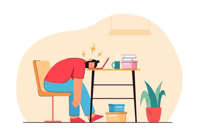 tired-man-sleeping-on-the-table-image