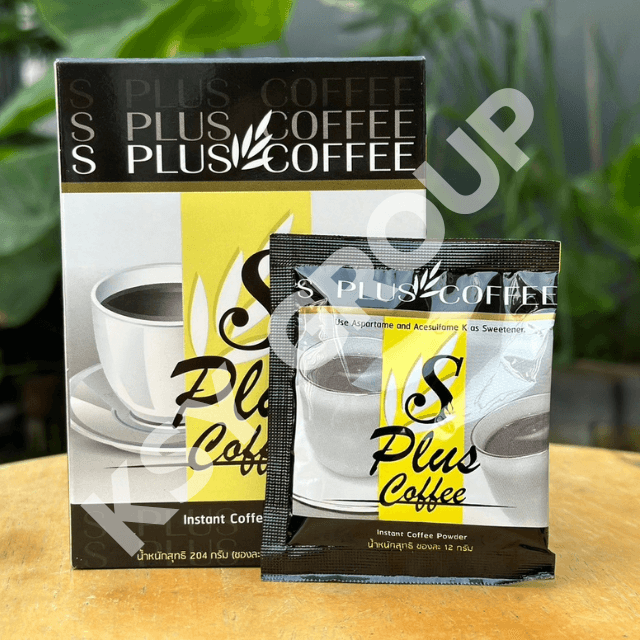 กาแฟ S Plus Coffee (1 กล่อง บรรจุ 17 ซอง)